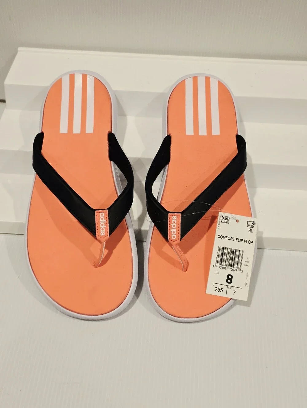 Adidas Women's Comfort Flip Flops Size 8